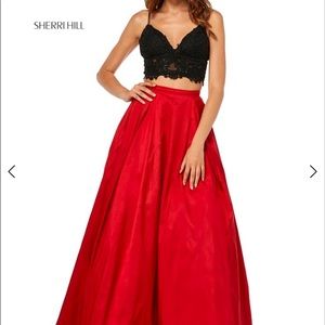 Sherri hill two piece dress